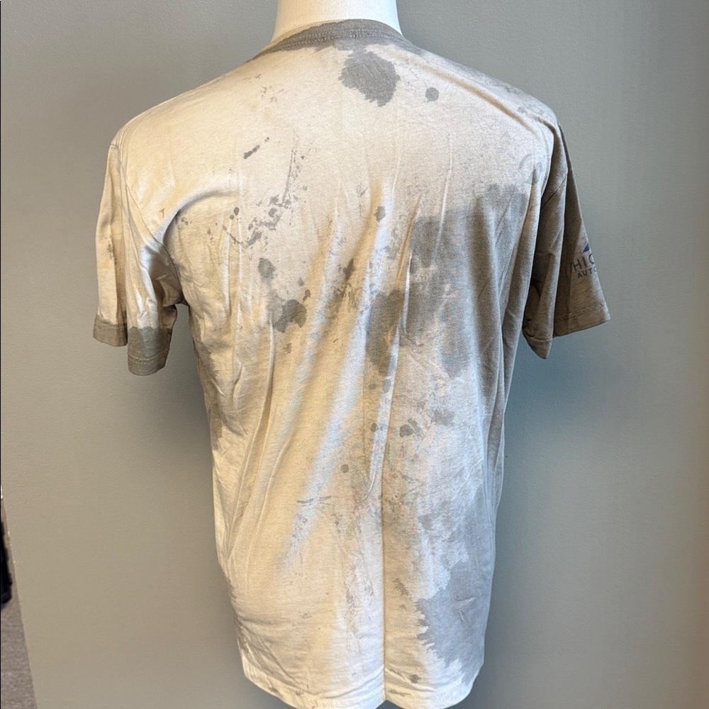 Chicago Auto Pros Graphic Tee | Washed Vintage Fade | Next Level Apparel | L - Picture 4 of 6
